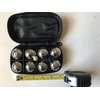 BuyBocceBalls Listing - 8 Ball 35mm Metal Mini Bocce/Petanque Set with Black Bag - Single