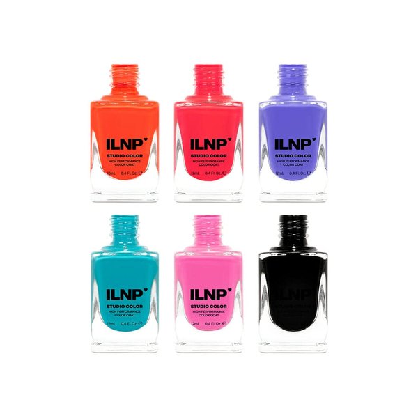ILNP Arcade - Neon Summer Nail Polish Collection, Studio Color High Performance Color Coat