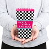 Big Dot of Happiness 50's Sock Hop - 1950s Rock N Roll Party Favor Popcorn Treat Boxes - Set of 12