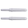 2Pcs White Sharp Seam Ripper Cross Stitch Unpicker Sewing Craft Tool Reusable Plastic Handle Thread Cutter Sewing Seam Rippers Sewing Tools