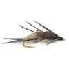 The Fly Fishing Place Double Bead Gold Ribbed Hare's Ear Nymph Fly Fishing Flies - Trout and Bass Wet Fly Pattern - 6 Flies Hook Size 14