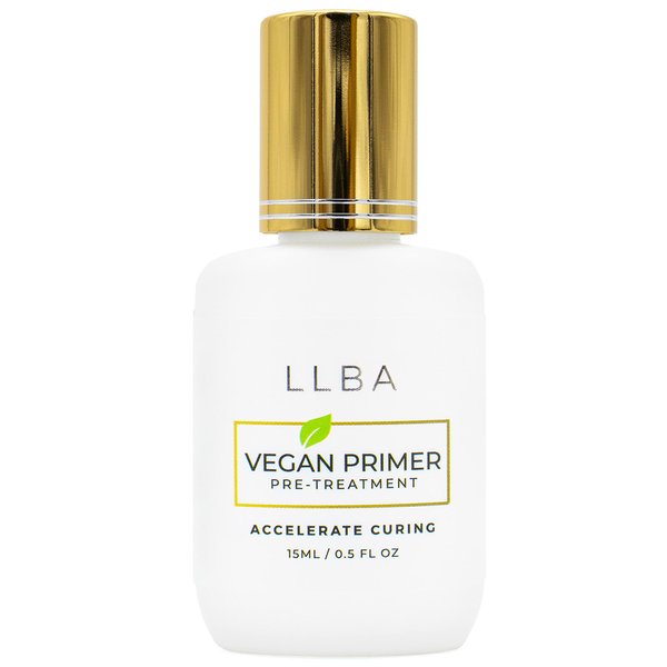 LLBA Eyelash Extension Primer 15 ML - Increase Adhesive Bonding Power | Easily Removes Proteins and Oils/Oil Free/Longer Extension Retention (Vegan Primer)