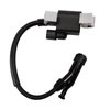 Ignition Coil for Honda GX340 GX390 EB5000 EB6500 EM5000 EM6500 Engines, Ignition Coil 4 Prong Connector and Spark Plug kit Replace 30500-Z5T-003 30500Z5T003 30500-Z5R-003