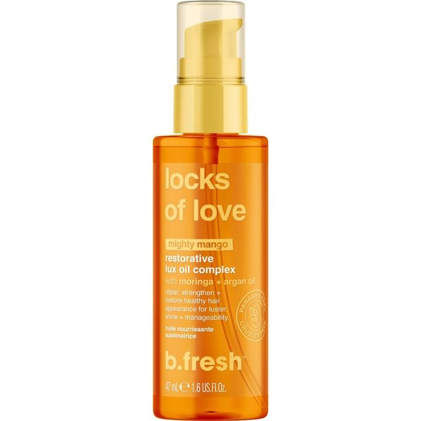 B.TAN b.fresh Nourishing Hair Oil | Locks of Love - Lightweight, lux Oil to Repair & Stregthen Dry, Damaged Hairs, Adds Shine, 1.6 Fl Oz