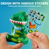 Klever Kits DIY Night Light- Paint Your Own Dinosaur Lamp- Arts & Crafts Kit School Activities Art Supplies Painting Kits, Birthday Gifts for Girls Boys Aged 6+