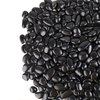 Black Pebbles for Plants 1.8lb Bulk Bag Aquarium Gravel 0.8"- 1.2" Decorative Polished Fish Tank Stone