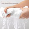 Veifeiry Absorbent Microfiber Hair Towel Wrap - 3 PCS Hair Drying Towel, Quick Dry Hair, Turban Drying Cap Hair Wrap, Soft and Lightweight, Suitable for All Hair Types, 10" X 26" (White)