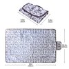Mickey Minnie Picnic Blanket Mat for Camping Hiking Outdoor Concert Travel Large Foldable Portable Reusable Black & White