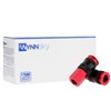 WYNNsky Air Hose Fitting, AMT Style Universal Air Coupler with 1/4''NPT Female Threads, 10 Pieces Air Compressor Accessories Fittings