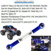 (2023 Upgrade) 78-108mm Stainless Steel Turnbuckles/Camber Link for 1/10 Traxxas Slash 4X4/2WD, Rustler 4X4 VXL, Stampede 4X4 VXL, Hoss 4X4,X-01, Bigfoot RC Car Hops Up Parts(Blue)