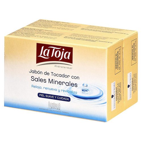 La Toja Bar Soap with Mineral Salts Pack of 4 X 125g
