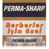 100 Perma-Sharp Straight Edge Razor Blades for use in Professional Barber Razors