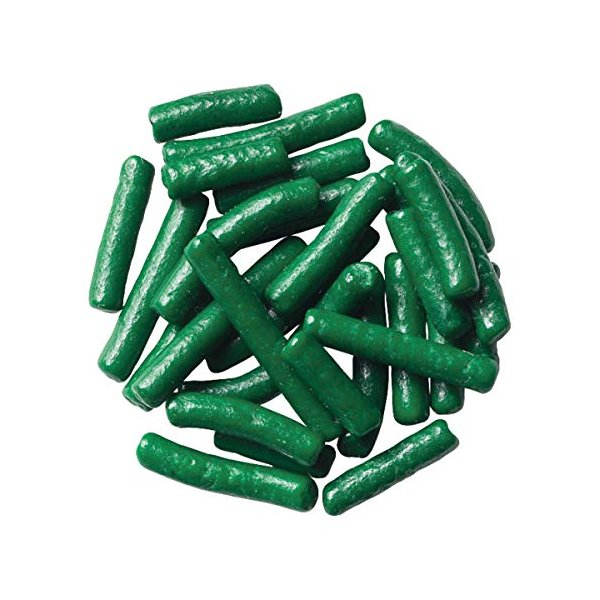 Decorette Sprinkles Jimmies Cake Cupcake Cookie Decorations Green 4 Ounces