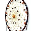 Urdeoms Tree of Life Dream Catchers for Bedroom Adult Brown Boho Dream Catcher Wall Decor for Girls Chakra Crystal Healing Stones Hanging Ornament Room Decoration 18" Length(NO.12)