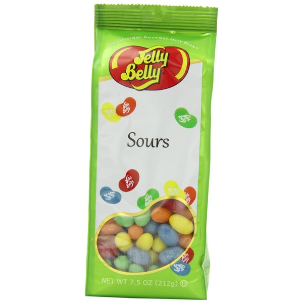 Jelly Belly Candy Gift Bag, Sours 7.5oz
