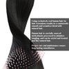Sunny Sew in Hair Extensions Real Human Hair Black for Women Weft Hair Extensions Human Hair Jet Black Sew in Extensions Human Hair Invisible Hair Extensions Weft One Bundle 16Inch 100G