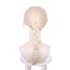 Ufindcos Kids Blonde Wig Braided Blonde for Girls Cosplay Wig Long Blonde Wig Long White Blond Wig for Halloween Costume With Wig Cap