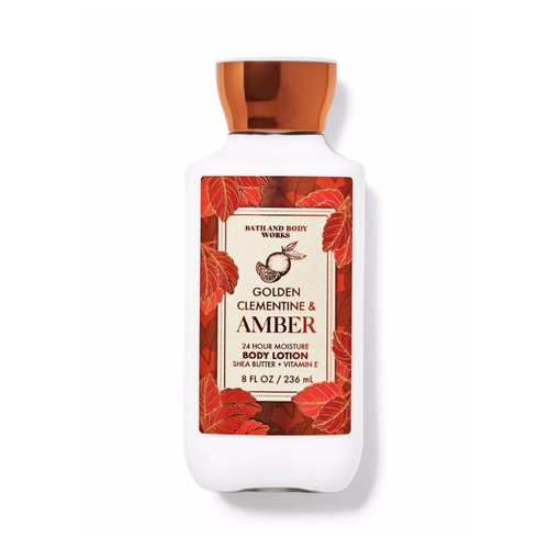 Bath Body Golden Clementine & Amber Nourishing Body Lotion 8 fl Oz