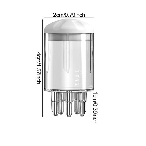 Hair Oil Applicator Bottle Brush Scalp Applicator Comb Hair Liquid Root Comb Head Fluid Brush Hair Comb for Scalp Massager and Hair Growth Care