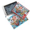 Cobble Hill 1000 Piece Puzzle - DoodleTown: Viking Voyage - Sample Poster Included