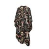 Suobstales Mushroom Leaf Print Waterproof Hair Salon Cape Professional Barber Cape with Adjustable Snap Closure Hair Cutting Cape for Adults Water Resistant Hairdressing Cape 56.7" x 66.9"
