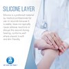 Dynarex SiliGentle AG Silver Silicone Foam Dressings, Wound Care, Soft & Absorbent, White, 6” x 6” Non-Adhesive Foam Pad Dressing with Silicone Layer, 1 Box of 10 Non-Adhesive Silicone Foam Dressings