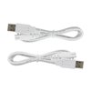 Charger Cable Replacement for Pritech Electric Feet Callus Remover Foot Pedicure, USB Power Cord 4 ft (2-Pack)