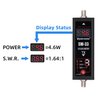 Gam3Gear SURECOM SW-33 Mark II 100 W 125-525 Mhz Mini Digital VHF UHF Two-Way Radio Handheld Power & SWR Meter