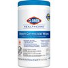 Clorox Healthcare Bleach Germicidal Wipes, 6" x 5", 150 Count Canister (Package May Vary)