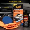 Meguiar's Quik Scratch Eraser Kit, Car Scratch Remover for Repairing Surface Blemishes, Car Care Kit with ScratchX, Drill-Mounted Pad, and Microfiber Towel, Multicolour