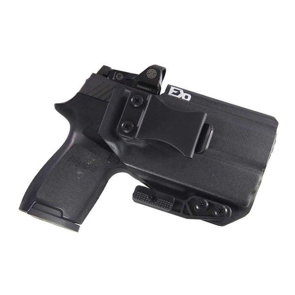 Fierce Defender IWB Kydex Holster Sig P320c w/Olight PL-Mini Valkyrie The Paladin Series -Made in USA- (Black)