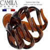 Camila Paris AD704 French Octopus Hair Clip for Women - Durable, Big Claw Clip for Long Curly, Wavy Hair With Strong Hold and No Slip Grip, Made in France