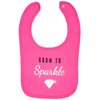 Hudson Baby Unisex Baby Cotton Bibs, Sparkle, One Size