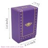 EYXVKT Tarot Cards Holder Leather Tarot Card Case Suitable for Standard Size Tarot Cards (2.75in x 4.75in)