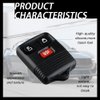 2PCS Key Fob Keyless Entry Remote, 3-Button Replacement Key Fob Keyless Entry Remote CWTWB1U345 Suitable for Ford Edge Escape Escort Excursion Lincoln Mark LT Mazda Tribute Mercury Mariner