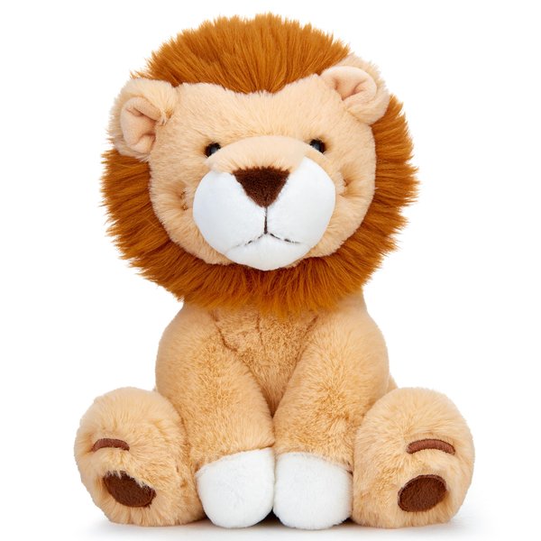 IKASA Lion Stuffed Animals Plush Toys,10" Cute Plushie Soft Small Fluffly Cuddly Toy, Gifts for Family Kids Girls Boys