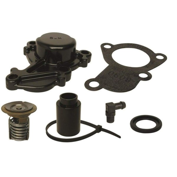 Great Lakes Memories Thermostat Kit with Housing for Mercury 40, 50, 55, 60 hp, 3 Cylinder 2-Stroke, 110°, Replaces 850055A2