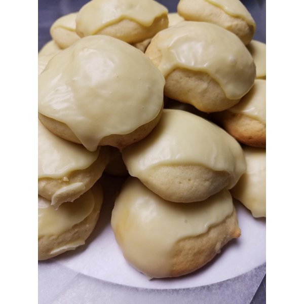 Italian Lemoncello (lemon Iced Cookies) 2 DZ "An Italian Classic", Cookies Made to order