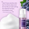 DERMALOGY by NEOGENLAB Real Fresh Foam Cleanser, Blueberry 5.6 Fl Oz (160g) - Hydrating Gentle Cleansing Foam with Real Blueberries, Clean Beauty - Korean Skin Care
