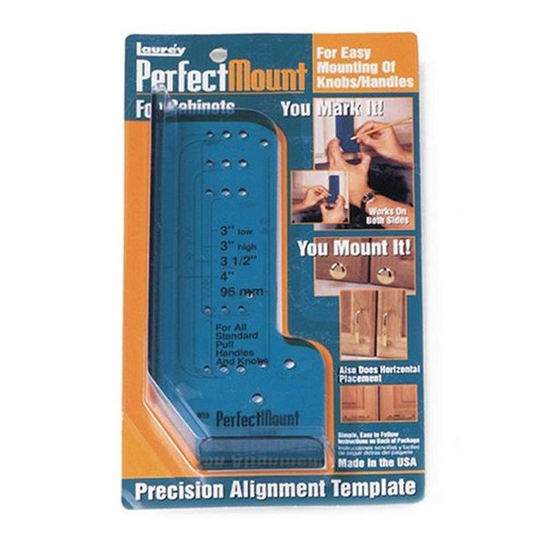 Laurey 98201 Perfect Mount Precision Allignment Template for Cabinet Hardware
