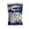 Pride Professional Tee System Plastic Golf Tees, 3-1/4 inch - 30 count (Blue),EV31430 White