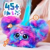 Furby Furblets Luv-Lee Mini Friend, 45+ Sounds, K-Pop Music & Furbish Phrases, Electronic Plush Toys, Purple & Blue, Kids Easter Basket Stuffers or Gifts, Ages 6+
