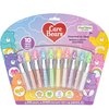 Townley Girl Care Bears 10 Piece Plant Based Lip Gloss, Girls Party Favors, First Makeup Set for Girl, Perfect for Parties, Sleepovers, and Birthday Gifts, Ages 3