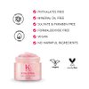 Keralove Rose Scrub with Collagen and Stem Cells 12 oz - Exfoliating Himalayan Salt Scrub for Cellulite - Deep Cleansing for Acne, Scars, Wrinkles - Moisturizes Skin