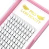 Premade Volume Eyelash Extensions 5D-C-0.07-14 Short Stem Premade Fans Eyelash Extensions 9 to 20 mm Pre made Lash Fans 3D 5D 7D Volume Lash Extensions .07 .10 C D Curl(5D-C-0.07,14mm)