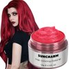Hair Wax Color Temporary Red Hair Dye Wax Natural Hairstyle Cream Coloring for Men Women Party Cosplay Date Halloween