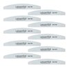 Nail Files and Buffer, Professional Manicure Tools Kit 150 150 Grit Double Sided Washable 10 Nail File Set