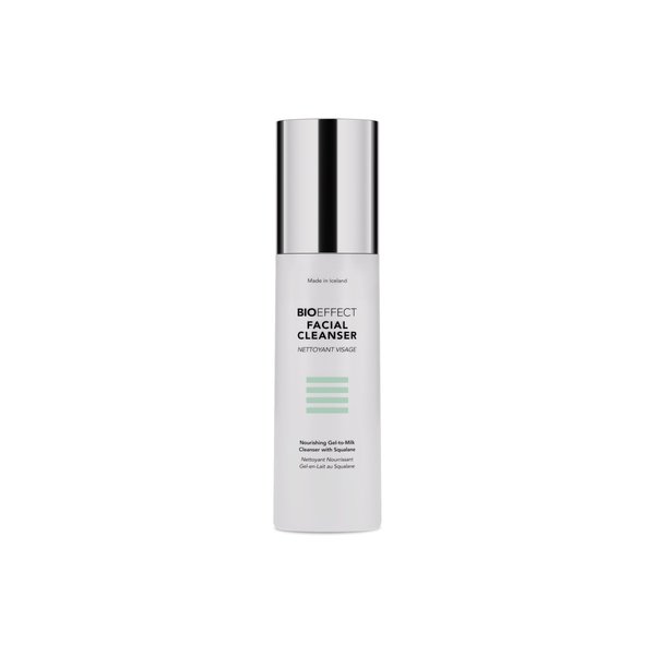 Bioeffect Facial Cleanser, Gel-to-Milk Face Wash & Gentle Makeup Remover with Moisturizing Squalane