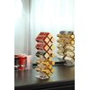 YIEZI Lipstick Holder Organizer 16 Spaces Acrylic Stackable Fish Shape Lipstick Tower, Lip Gloss Storage Stand, Perfect for Lipgloss Organizers Makeup Vanity Display, Clear (1 Pack)