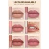 Petansy 12 Colors Matte Lipstick Set Liquid Lipstick Kit Long Lasting Waterproof Lip Gloss Set with Gift Box